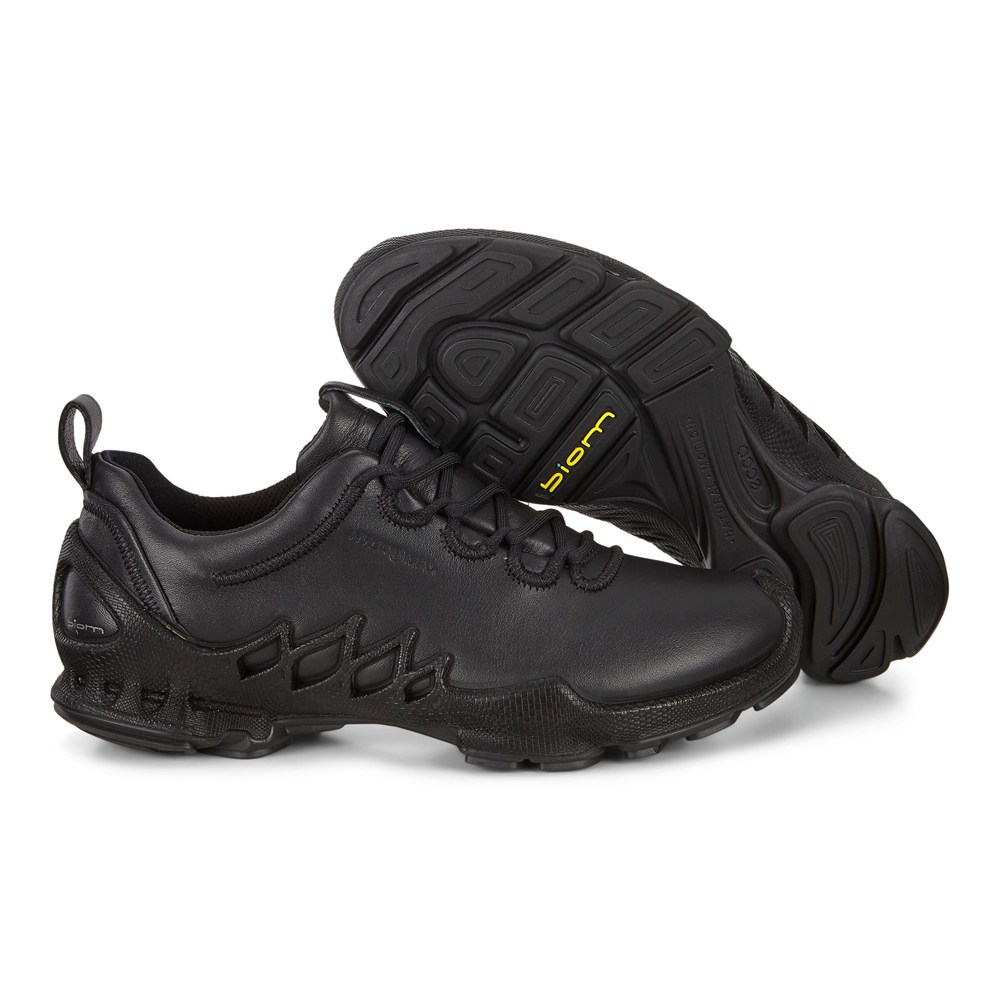 Tenis De Montaña Mujer - ECCO Biom Aex Bajos - Negros - KEI432056